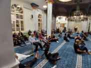 يافا: الأمسية الإيمانية الأسبوعية في مسجد النزهة